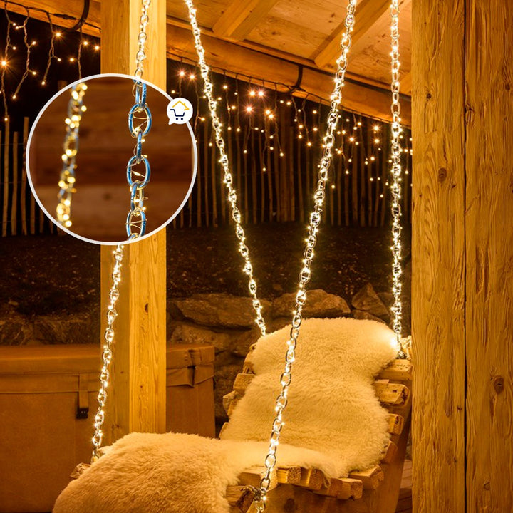 Extensión Micro LED Lineal 10m 100 Luces Navidad Cálida 1540C