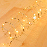 Extensión Micro LED Lineal 10m 100 Luces Navidad Cálida 1540C