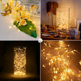 Extensión Micro LED Lineal 10m 100 Luces Navidad Cálida 1540C