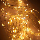 Extensión Micro LED Lineal 10m 100 Luces Navidad Cálida 1540C