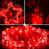 Extensión Micro LED Lineal 10m 100 Luces Navidad Rojo 1545C
