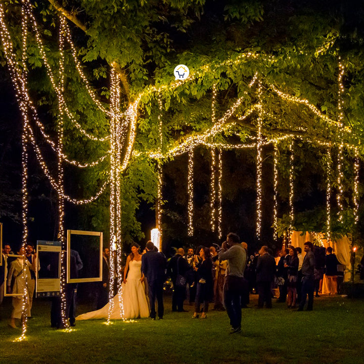 Luz Led Lineal 50 Metros 500 Led Luces Navidad Cálida 1510