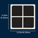 3 unidades Filtros de aire para refrigeradores, Filtros de carbón activado de alta eficiencia, con material PC, para LG LT120F, Kenmore Elite 469918, Compatible con ADQ73214404, 9918, 46-9918, ADQ73214402, ADQ73334008, ADQ73214403, Se adapta a selectos r