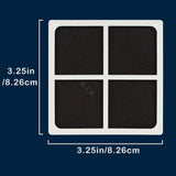 3 unidades Filtros de aire para refrigeradores, Filtros de carbón activado de alta eficiencia, con material PC, para LG LT120F, Kenmore Elite 469918, Compatible con ADQ73214404, 9918, 46-9918, ADQ73214402, ADQ73334008, ADQ73214403, Se adapta a selectos r