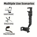 Soporte de teléfono en forma de L giratorio de 360° ajustable - Material PP premium, multiusos para coche y hogar, navegación GPS, reproducción de música, práctica de guitarra - Plástico duradero, no requiere energía, soporte de teléfono para coche