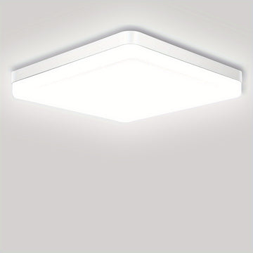 1pc Luz de Techo LED, 36W 3240lm 4000K 22.86cm Iluminación Empotrada Cuadrada para Cocina, Dormitorio, Sala, Armario, Blanco Neutro