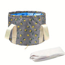 Bañera de pies plegable y portátil para el hogar, bolsa de baño de pies, bañera de pies, lavabo de cara y lavandería al aire libre, bañera de pies para viajes, adecuada para el hogar, exteriores y viajes