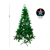 Árbol Navidad 2.1m + Estrella Y Nieve Spray De Regalo 614121