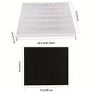 Filtros de purificador de aire Compatible con Coway Airmega AP-1512HH y 200M: tamaños de 37,3" x 14,7" y 38" x 15" - Material de PC