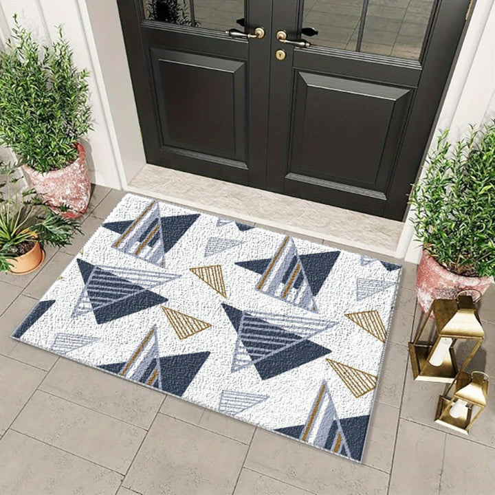 1 Alfombra Bohemia para Exteriores, Fácil de Limpiar y Plegable – Suave, Duradera y Lavable a Máquina para Sala, Dormitorio, Comedor o Jardín