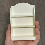 2 piezas de mini estantes de libros a escala 1:12, perfectos para coleccionables y regalos, diseño lindo y delicado, aptos para cocinas, disponibles para interiores y exteriores, no requieren electricidad.