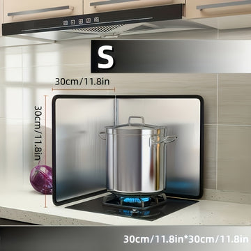 1 protector contra salpicaduras de cocina, protector contra salpicaduras, protector contra salpicaduras de cocina, protector contra salpicaduras antiadherente, protector contra salpicaduras de metal, protectores térmicos para estufas, aparatos de cocina