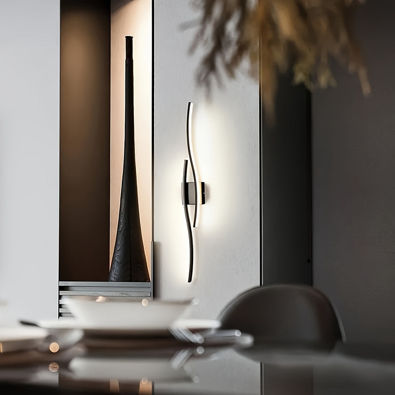 Linterna de Pared Semienterrada LED Industrial Moderna - Elegante en Metal con Haz de Luz Blanco Flexible, Cableado Directo 85V-265V, Incluye Herrajes para Instalación para Espacios Comerciales, Restaurantes y Decoración del Hogar, Iluminación de Hoteles