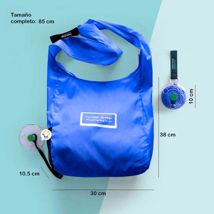 Bolsa Compras Plegable Reutilizable Ecológica 2020G1