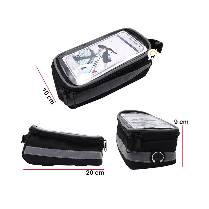 Estuche Alforja Bicicleta Impermeable Celular TQ905E