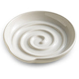 Descanso de Cuchara Cerámico - Soporte Grande para Cucharas y Espátulas Seguro en la Estufa, Decoración Duradera Resistente al Calor para Cocina de Granja, Diseño Ergonómico para Utensilios de Madera, Utensilios de Cocina