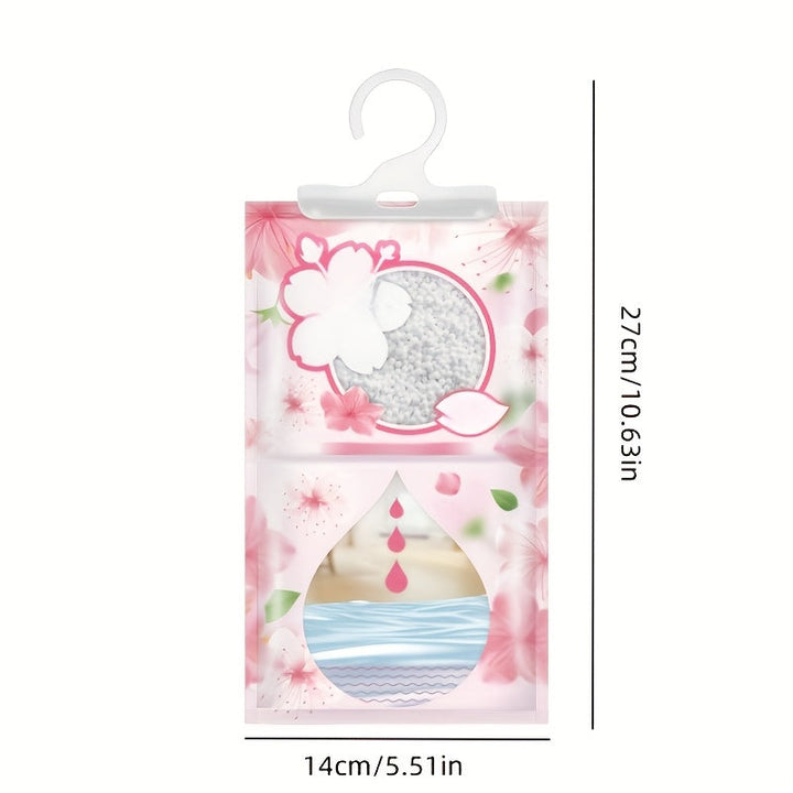 Bolsa deshumidificante fragante, paquete de secado y absorción de humedad para uso en dormitorios y hogares, no necesita electricidad, tejido duradero con tecnología resistente a olores, ideal para armarios y espacios de almacenamiento, paquete de absorc