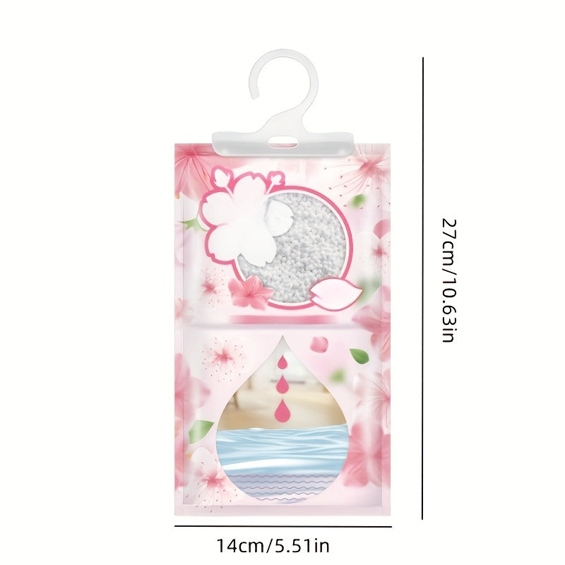 Bolsa deshumidificante fragante, paquete de secado y absorción de humedad para uso en dormitorios y hogares, no necesita electricidad, tejido duradero con tecnología resistente a olores, ideal para armarios y espacios de almacenamiento, paquete de absorc