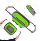 Escurridor Silicona Plegable Expandible Grande Ahorra Espacio Cocina LD6111