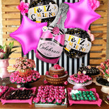 Globos Metalizado Botella Cumpleaños Fiesta Temática OE248FC