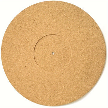Tapete de Corcho para Discos de 12 Pulgadas, 3mm de Grosor, Almohadilla Suave para Discos, Almohadilla de Absorción de Impactos, Calidad de Sonido Especial para Tocadiscos de Vinilo