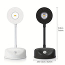Luces de Pared con Sensor de Movimiento y Batería Recargable de 2000mAh - Sensor Infrarrojo, Brillo Ajustable, Cable USB & Control por Pared, Acabado Moderno para Pasillos, Baño, Cocina, Dormitorio - Luz Nocturna Energéticamente Eficiente, Luces Recargab