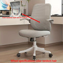 Disponible en 3 colores, silla de oficina giratoria con respaldo cómoda para estudio o hogar, adecuada para todos los miembros del hogar (1 unidad)
