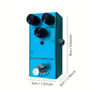 1 pieza de pedal de guitarra eléctrica, efecto de sobredriver clásico, efecto de distorsión metálica británica, efecto de distorsión metálica estadounidense. Un solo efecto de pedal mini. Accesorio esencial para instrumentos de guitarra eléctrica. Este p