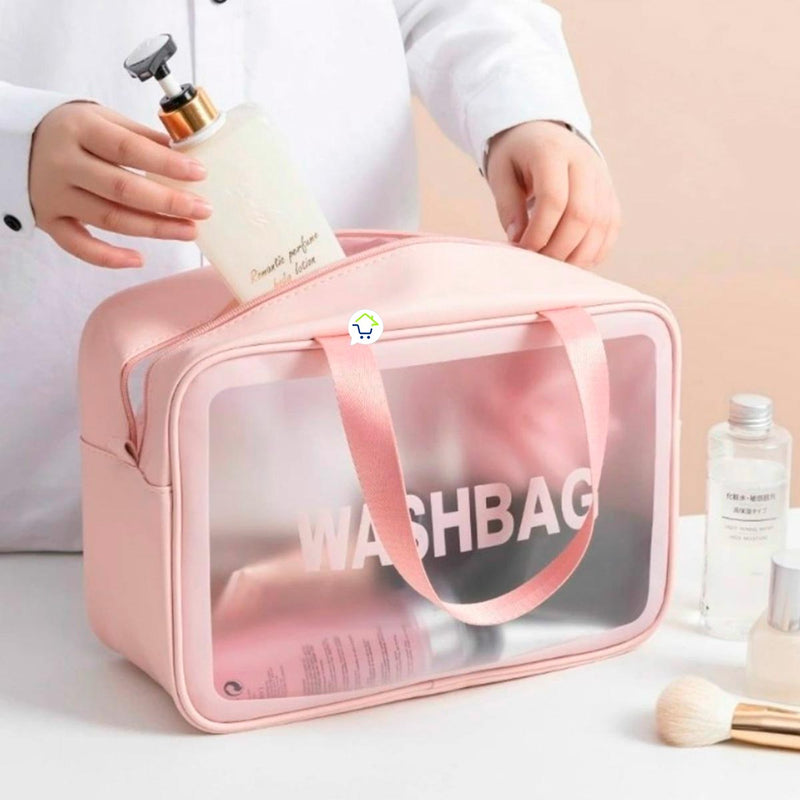 Bolso Organizador Viajero x3 Maquillaje Bolso De Mano Cartera Lavables GMBOL14