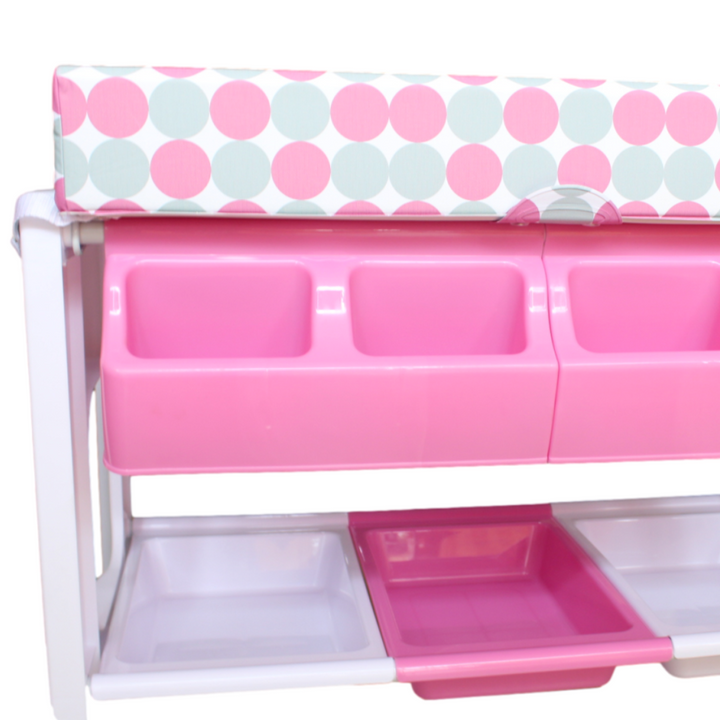 BAÑERA DE PIE CAMBIADOR TIN-102 BEBESITO BOLAS