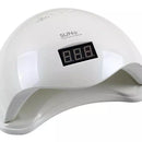 Maquina Uv Uñas Lampara Led De Manicura 48w Lampara Uv 1078 Color Blanco