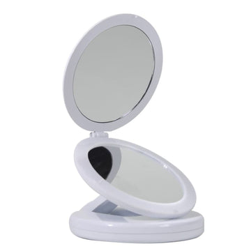 Espejo Con Luz Led Doble Aumento Tasbel