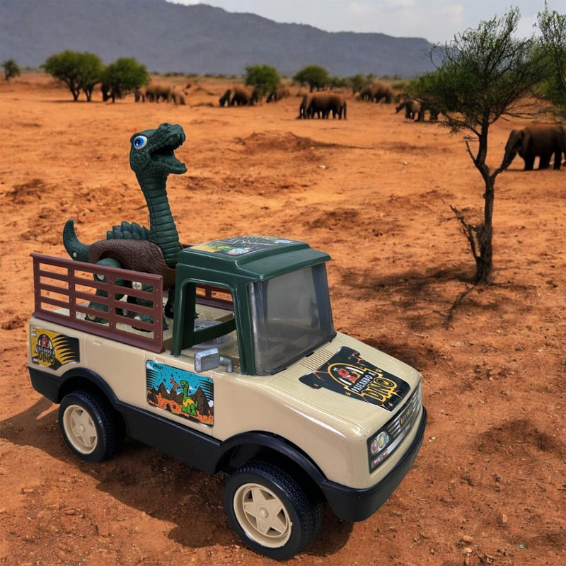 Camión con Sonido Dinosaurio Interactivo Juguete para Niños PF641