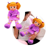 Muñeca De Trapo 50cm Peluche Grande Suave Con Vestido Niñas Bebés NL16-3