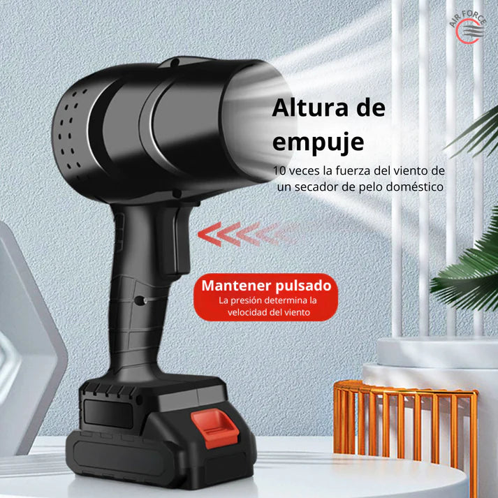 SAKER TURBO - SOPLADOR INALAMBRICO DOBLE BATERIA