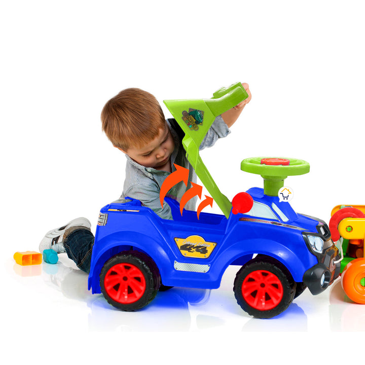 Vehículo Montable 3 En 1 Carro Paseador Juguete Infantil PF955