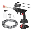 Hidrolavadora Portatil Lavadora Alta Presion Moto Carro + 2 pilas