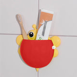 Porta Cepillos De Dientes Pared Organizador Multiusos Infantil Gm1903