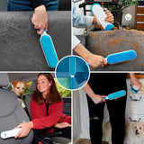 Removedor de Pelo y Pelusas Mascotas Cepillo Perros Gatos RF 3057