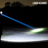 Linterna Minera LED USB 2 Modos Faro Luz Manos Libres BY101