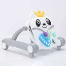 CAMINADOR PARA BEBÉ CON DISEÑO DE PANDA Y JUEGOS INTERACTIVOS Y-W852 MUNBE GRIS