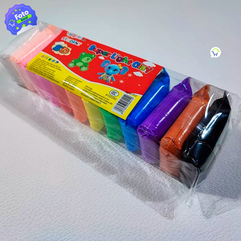 Foamy Moldeable x24 Plastilina Mágica Elástica N2062