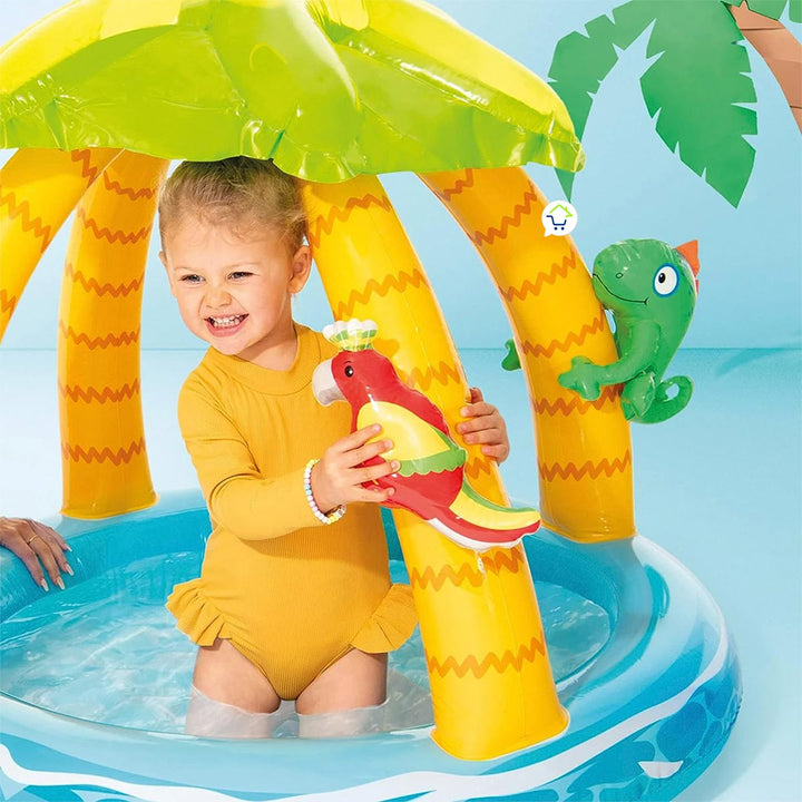 Piscina Isla Tropical Inflable Flotador Infantil 58417NP