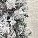 Árbol Navidad Efecto Nevado 1.20m 200 Ramas ANTYU1-120SNOW