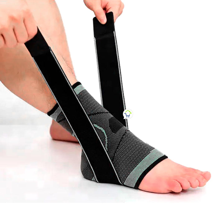 Tobillera Deportiva Alta Compresión Ajustable WL-8058
