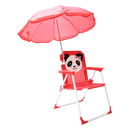 SILLA PLAYERA CON SOMBRILLA PARA NIÑOS ESTAMPADO DE PANDA 093-557 MUNBE