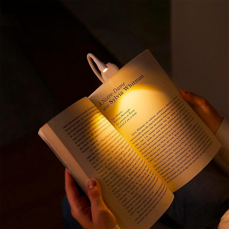 Lámpara Clip de Lectura Recargable 3 Modos de Luz C15