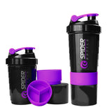 Termo Mezclador Proteína Shaker 500ml 3 - 1 Batidos OF379