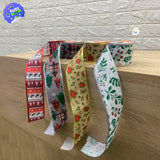 Cintas Decorativa Navideña Figuras x4 Rollos 9.15M CH23-2F