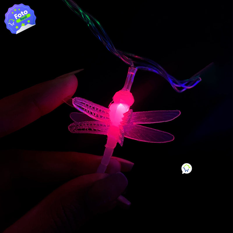 Guirnalda De Libélula 3.6 M Luces Navideñas A0161TM